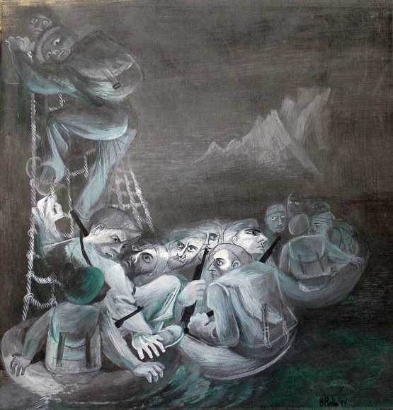 BERNARD PERLIN, Patrol Disembarks, 1944