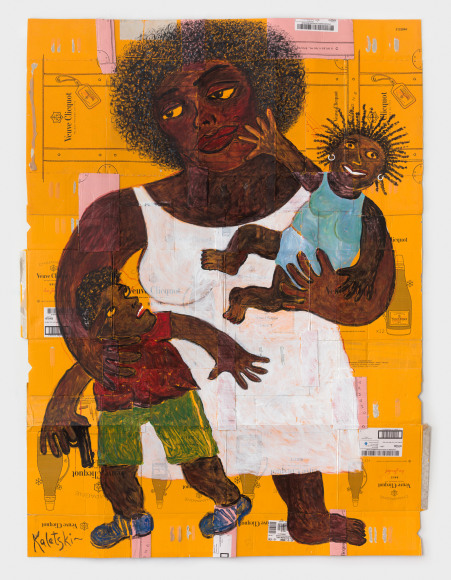 ALEXANDER KALETSKI, Black Madonna, 2020