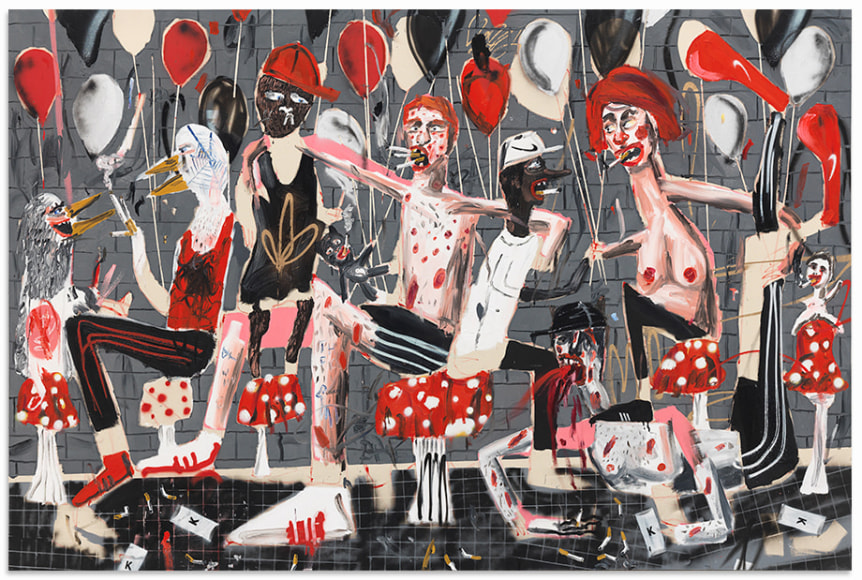 DALE LEWIS Cheeseburgers, 2017