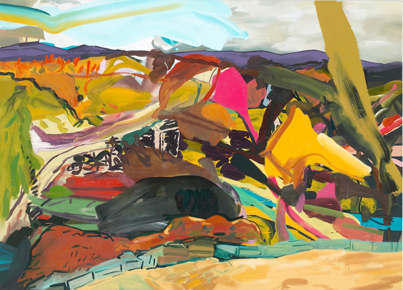 Fingered Dawn, 2003  Oil on canvas