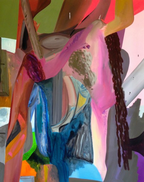 LES ROGERS  Rebuild Her, 2015  Oil on canvas