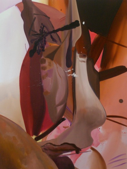 LES ROGERS  Cubists, 2010  Oil on canvas  48h x 36w x 1d in