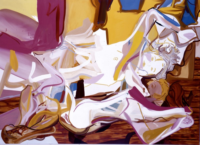 LES ROGERS  The Hammock, 2004  Oil on canvas  60h x 84w x 1 1/4d in