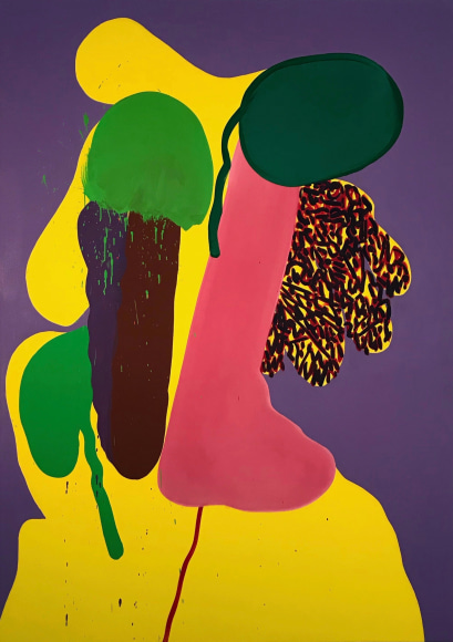 LES ROGERS  Vital, 2018  Oil on canvas