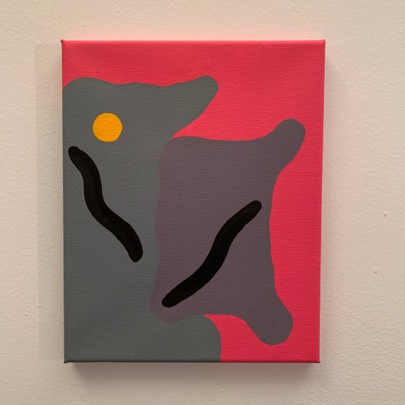 LES ROGERS  Teaser No.32, 2020  Acrylic on canvas
