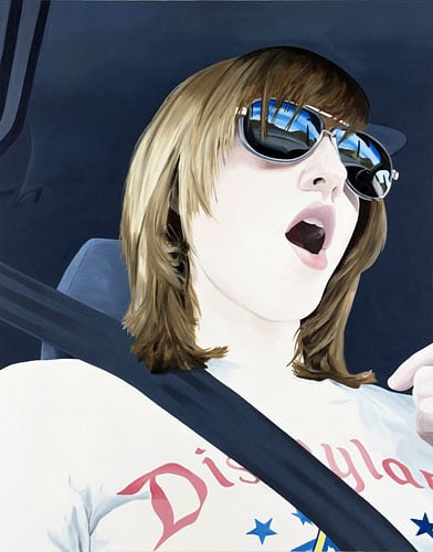 Gah, 2006  Oil on canvas  84h x 66w x 1 1/4d in  LR2006004  Collection Germany