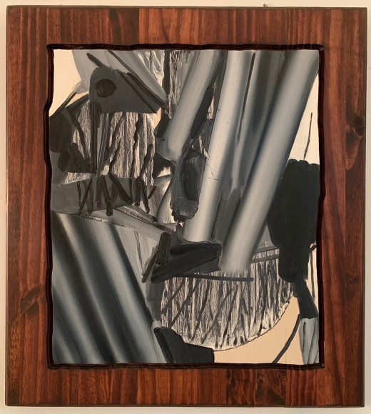 LES ROGERS  April 1st, 2012, 2012  Oil and Stain on Wood