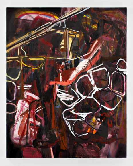 LES ROGERS  Barrier, 2008  Oil on canvas