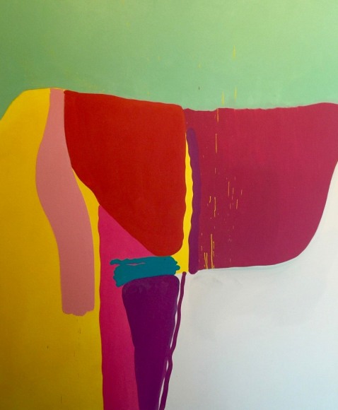 Greatest Heart, 2016  Oil on canvas  60h x 50w x 1d in  Collection Nicholas Wodtke, London