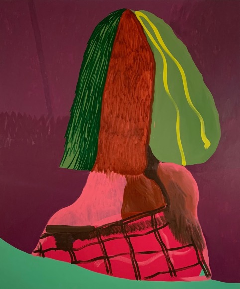 LES ROGERS  Wilder, 2019  Oil on canvas