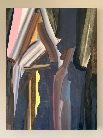 LES ROGERS  Hide, 2013  Oil on canvas