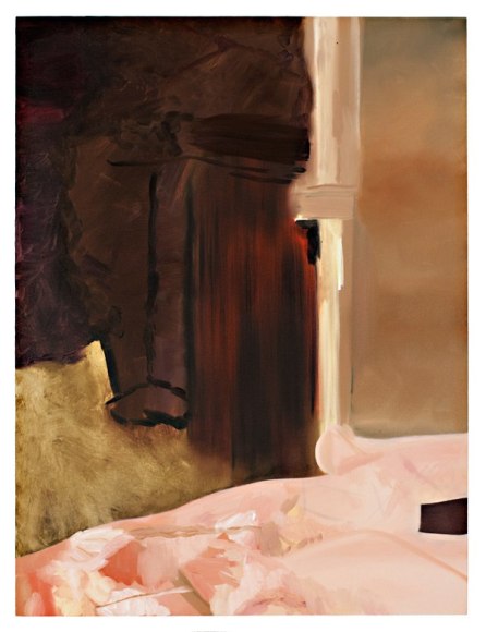 Bare Evening, 2007  Oil on canvas  48h x 36w x 1d in  LR2007006  Collection Dinh, Paris