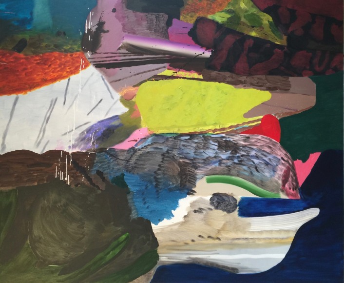 LES ROGERS  Every Bird, 2015  Oil on canvas