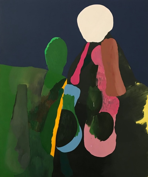 LES ROGERS  Watching Over, 2019  Oil on canvas