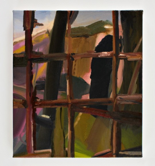 LES ROGERS  Outside, 2008  Oil on canvas