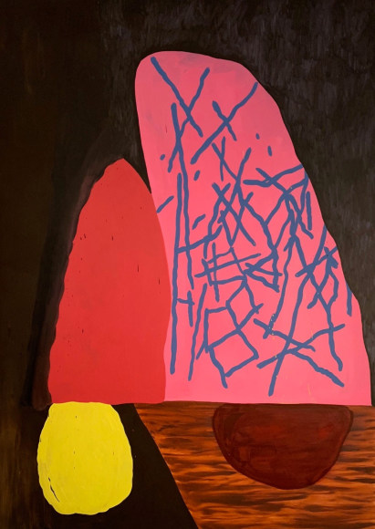 LES ROGERS  Family, 2019  Oil on canvas