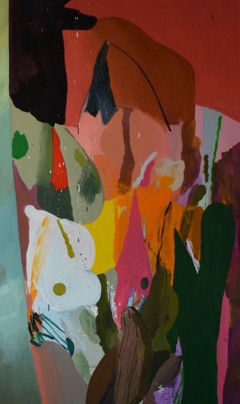 LES ROGERS  October Child, 2016  Oil on canvas