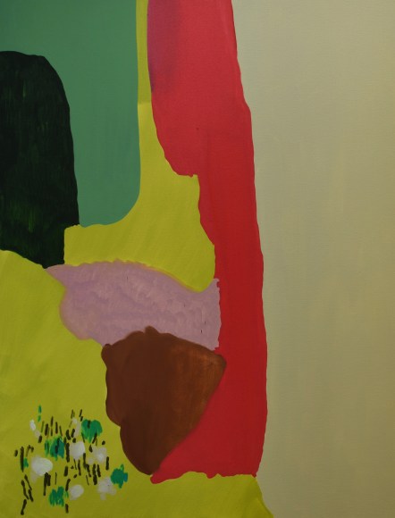 LES ROGERS  Maternity, 2016  Oil on canvas  56h x 43w x 1d in