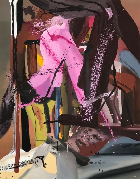 LES ROGERS  This Way, 2013  Oil on canvas