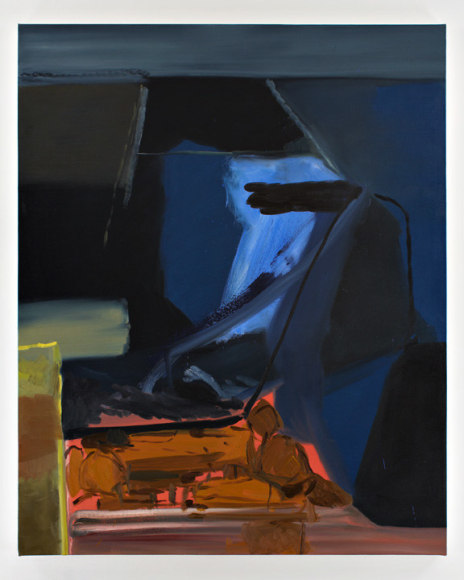 LES ROGERS  Undertow, 2008  Oil on canvas  60h x 48w in