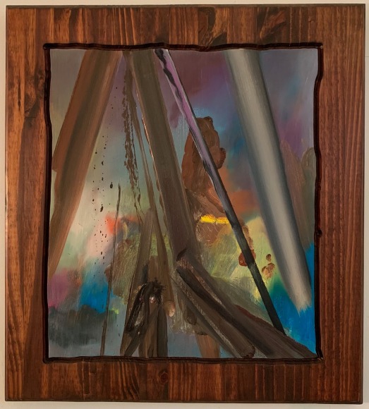 LES ROGERS  January 10th, 2012, 2012  Oil and Stain on Wood