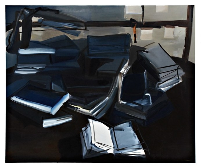 Open, 2007  Oil on canvas  60h x 72w x 1d in  LR2007014  Collection Chevet, Paris