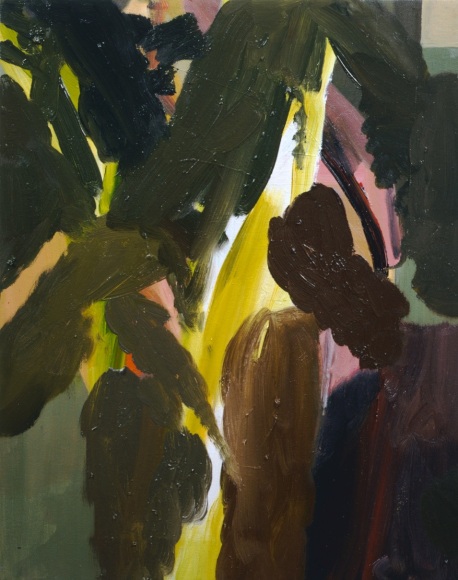 LES ROGERS  Roll Around Heaven, 2002  Oil on canvas  20h x 26w x 3/4d in