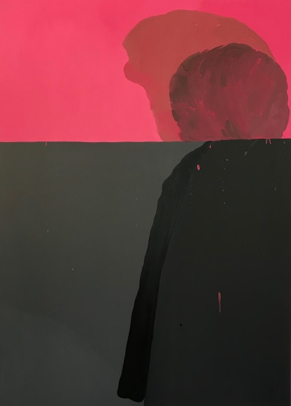 LES ROGERS  Over It, 2019  Oil on canvas