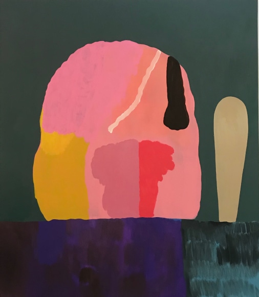 LES ROGERS  Hobbled, 2018  Oil on canvas