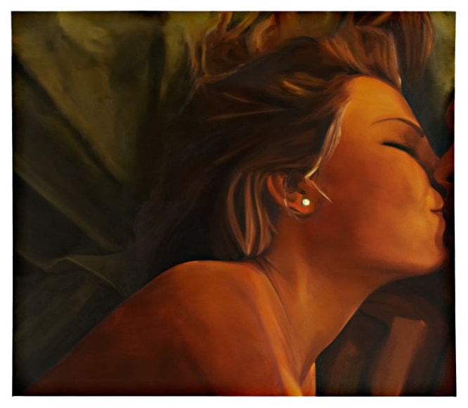 LES ROGERS  Emma, 2007  Oil on canvas  54h x 60w x 1d in