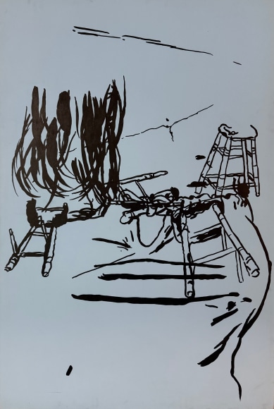 LES ROGERS, Broken Stools, 1999