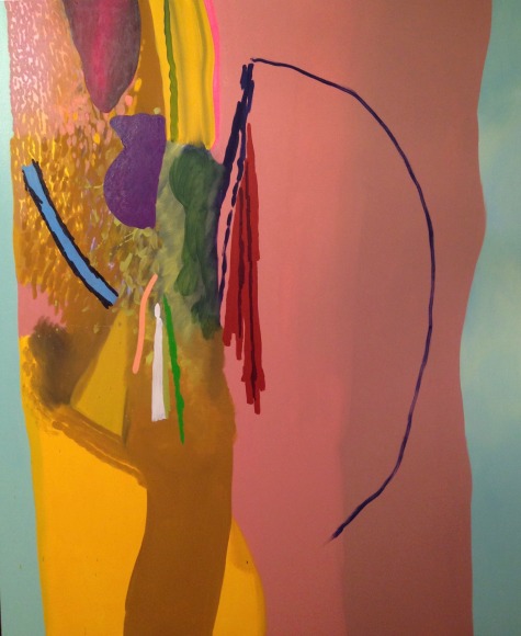 LES ROGERS  First Words, 2015  Oil on canvas