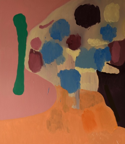 LES ROGERS  Catapult, 2016  Oil on canvas