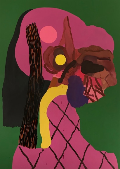 LES ROGERS  Talker, 2019  Oil on canvas