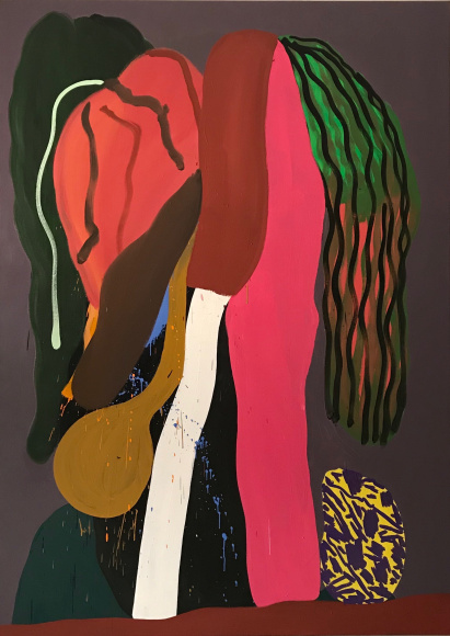 LES ROGERS  Gasp, 2019  Oil on canvas