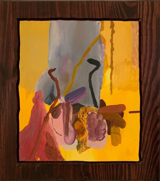 LES ROGERS  April 18th, 2012, 2012  Oil and Stain on Wood