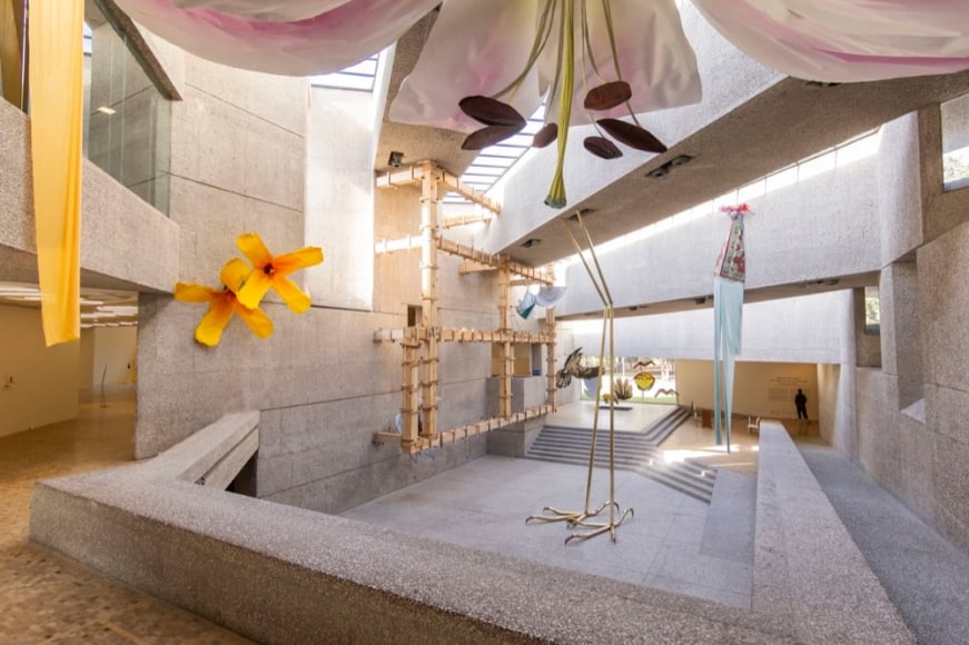 installation view petrit halilaj. runik, museo tamayo, mexico city, 2023