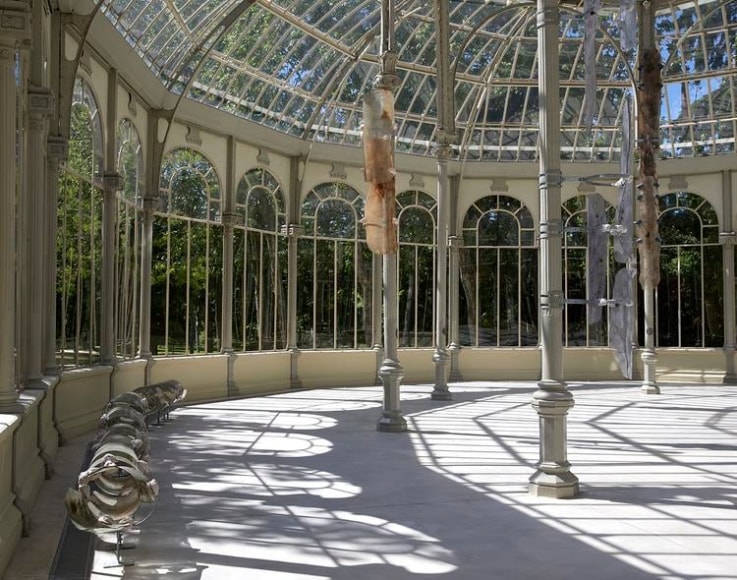 nairy baghramian, breathing spell, palacio de cristal, madrid, 2018