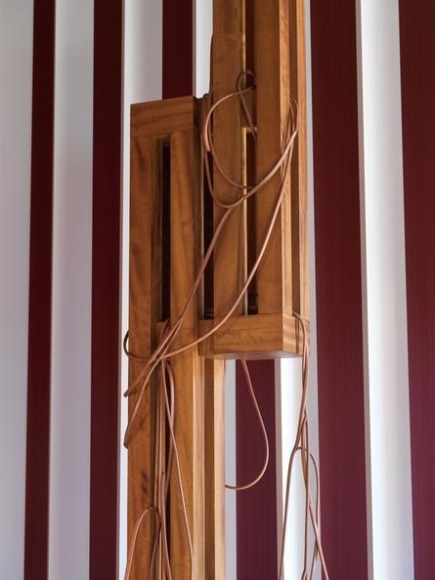 leonor antunes,&nbsp;a seam, a surface, a hinge or a knot, palazzo giustinian lolin, biennale di venezia, venice, 2019