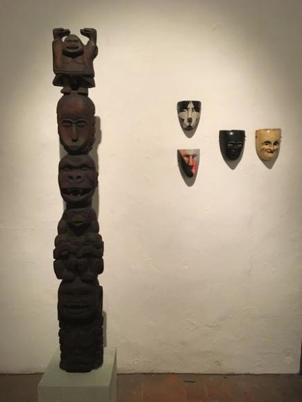 dr.lakra, vista de instalaci&oacute;n&nbsp;yurugu, museo de la ciudad, quer&eacute;taro, 2018