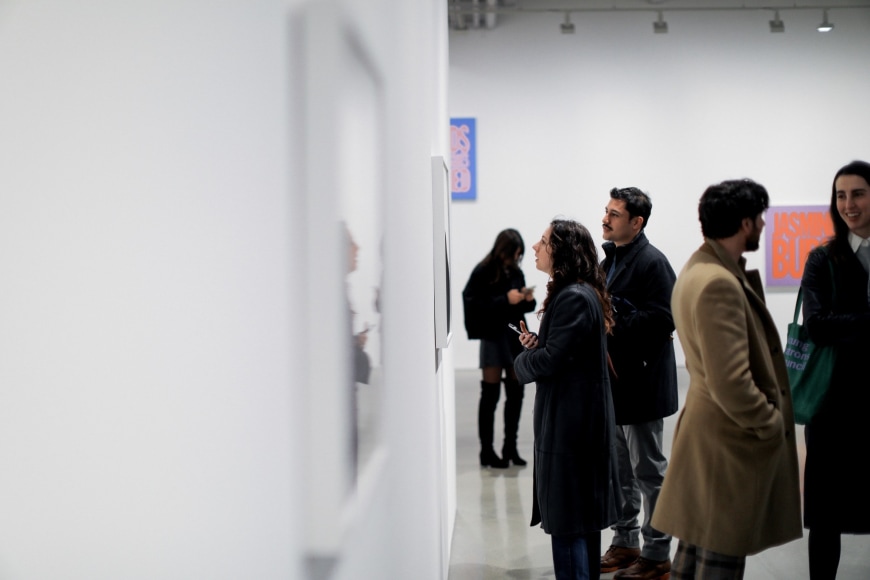 a conversation about john giorno. kurimanzutto new york, 2024. photo: riccardo piazza