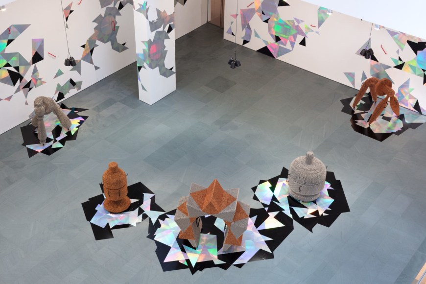 haegue yang,&nbsp;handles, moma, new york, 2019&nbsp;photo: denis doorly