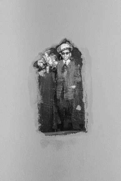  akram zaatari, installation view the script, new art exhibition, nottingham, 2018