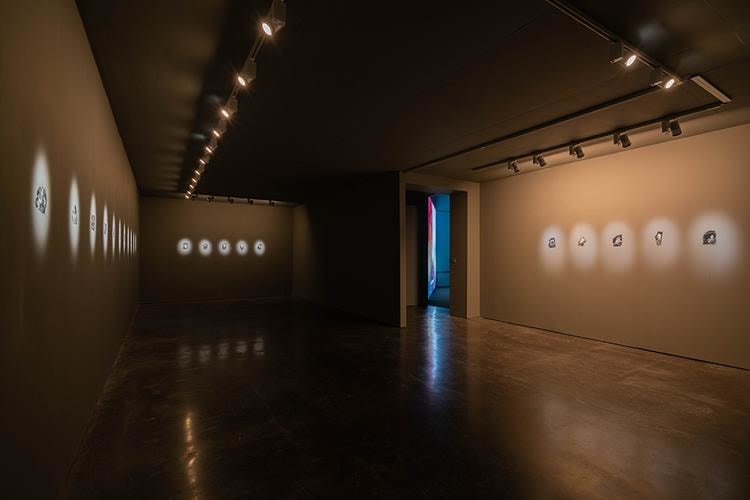  akram zaatari, installation view&nbsp;the script, new art exhibition, nottingham, 2018