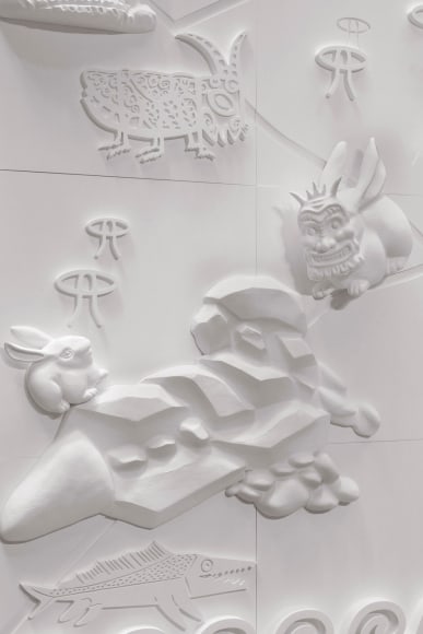 installation view minerva cuevas: the children, aichi triennale 2025, japan, 2025. courtesy of the artist and kurimanzutto., 
