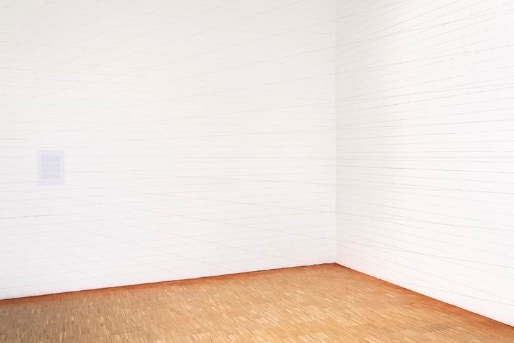 haegue yang, installation view&nbsp;tightrope walking and its wordless shadow,&nbsp;fondazione furla, milan, 2018