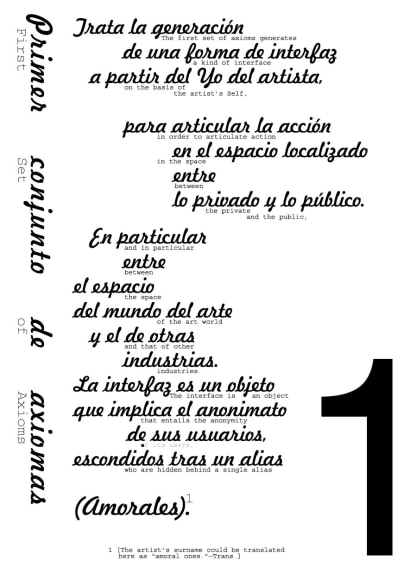 manifesto: carlos amorales - axioms for action