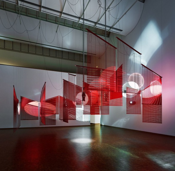 haegue yang, installation view of&nbsp;haegue yang,&nbsp;eta 1994&ndash;2018,&nbsp;museum ludwig, cologne, 2018