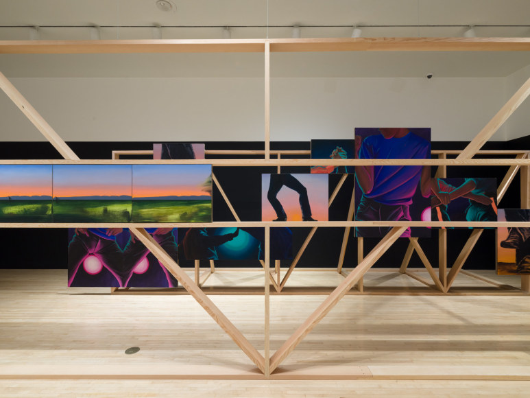 installation view of&nbsp;moca focus: ana segovia, 2024 at moca grand avenue. courtesy of the museum of contemporary art (moca). photo: jeff mclane