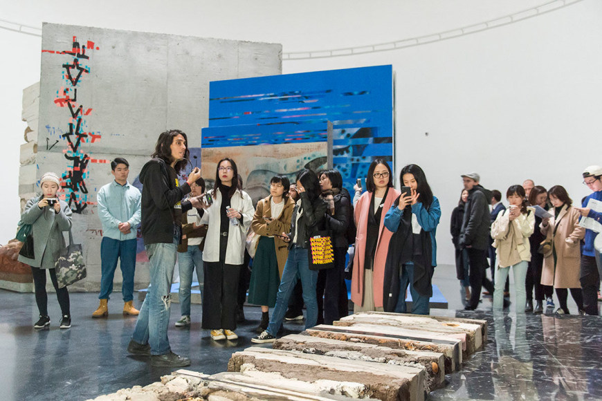  adri&aacute;n villar rojas, installation view of&nbsp;sometimes you wonder, in an interconnected universe, who is dreaming who?, tank shanghai, 2019